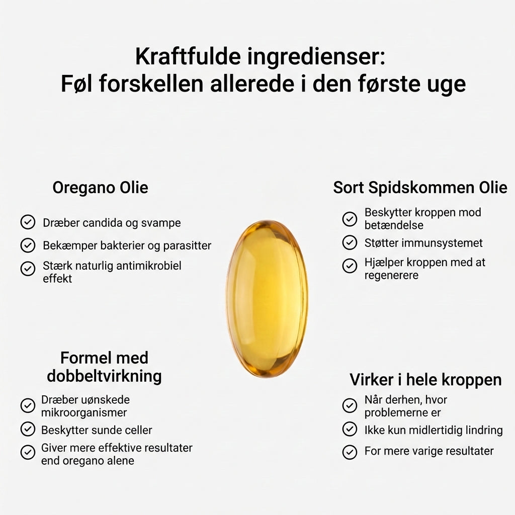 Purexa – Oreganoolie med sortkommenolie