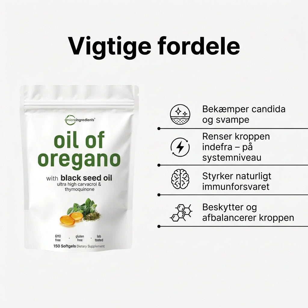 Purexa – Oreganoolie med sortkommenolie